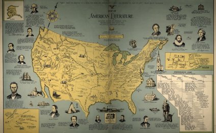 Map of American Literature