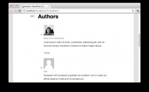 List Authors