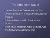 First American Novelist