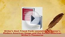 Download Writers Best Friend Pack consisting of Garners