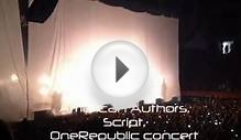 OneRepublic, Script, American Authors Concert