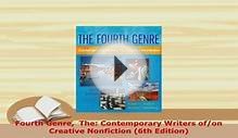 PDF Fourth Genre The Contemporary Writers ofon Creative