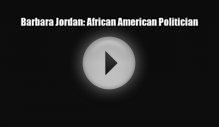 Read ‪Barbara Jordan: African American Politician Ebook