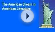 The American Dream in American Literature